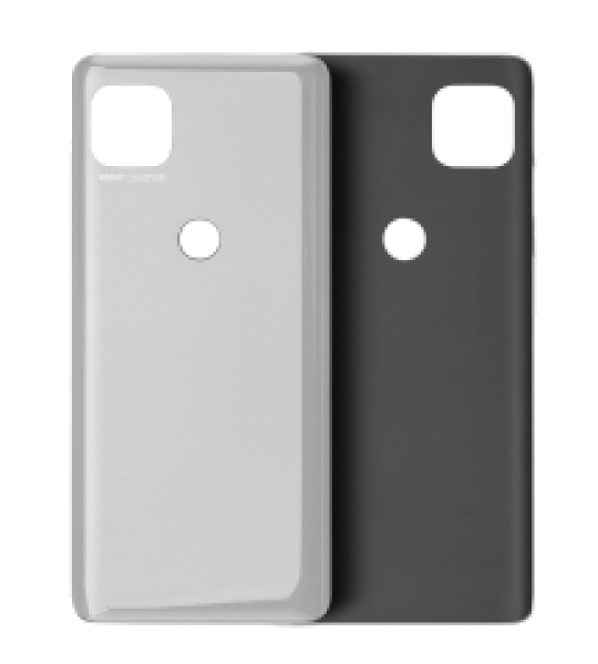 Motorola Moto G 5G (2020) Back Cover Glass - Frosted Silver AM Plus