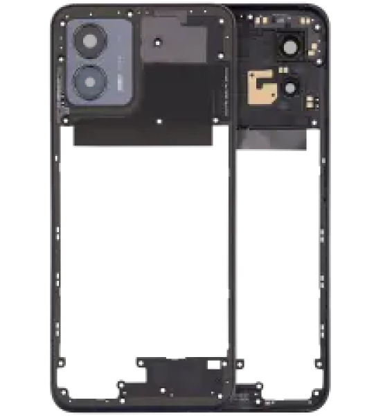 Motorola Moto G 5G (2023) Mid-Frame Housing - Basalt Blue OEM-Equivalent