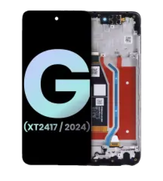 Motorola Moto G 5G (2024) Display + Frame - Sage Green SVP