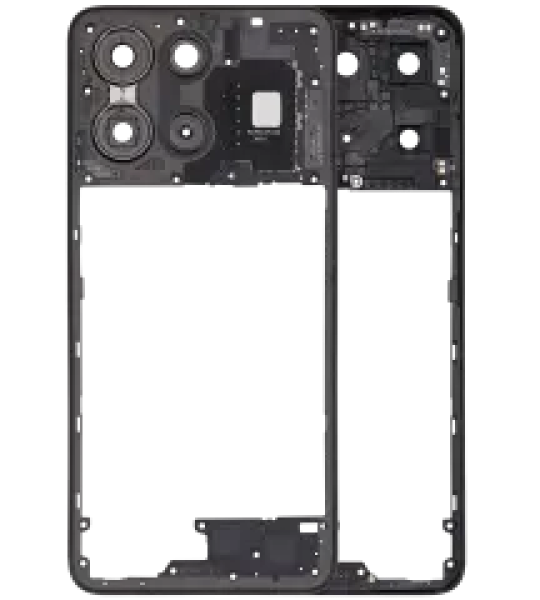 Motorola Moto G 5G (2025) Mid-Frame Housing - Forest Gray OEM-Equivalent