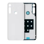 Motorola Moto G Fast Back Cover Glass - Pearl White AM Plus
