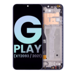 Motorola Moto G Play (2021) Display + Frame - Misty Blue SVP