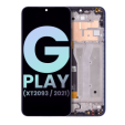 Motorola Moto G Play (2021) Display + Frame - Misty Blue SVP