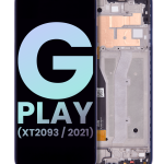 Motorola Moto G Play (2021) Display + Frame - Misty Blue SVP