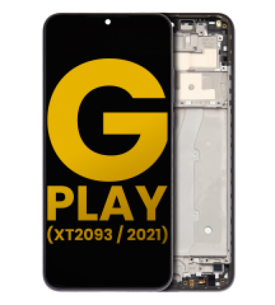 Motorola Moto G Play (2021) Display + Frame - Flash Gray Refurbished