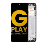 Motorola Moto G Play (2021) Display + Frame - Misty Blue Refurbished