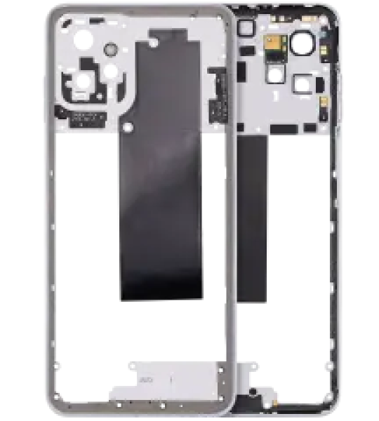 Motorola Moto G Power 5G (2023) Mid-Frame Housing - Bright White OEM-Equivalent