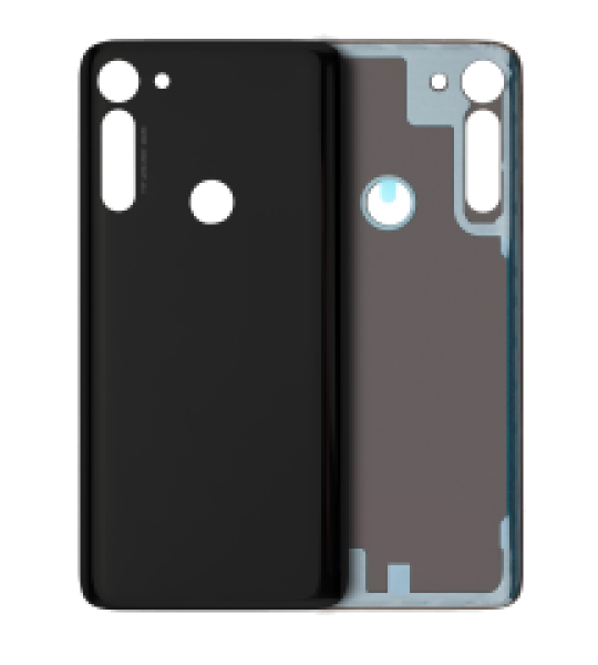 Motorola Moto G8 Power / G Power Back Cover Glass - Smoke Black SVP