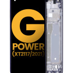 Motorola Moto G Power (2021) Display + Frame - Flash Gray Refurbished
