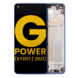 Motorola Moto G Power (2021) Display + Frame - Blue Refurbished