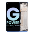 Motorola Moto G Power (2021) Display + Frame - Blue SVP