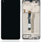 Motorola Moto G Power (2021) Display + Frame - Polar Silver SVP
