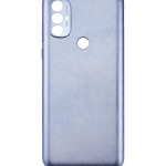Motorola Moto G Power (2022) Back Cover Glass - Opal Silver AM Plus