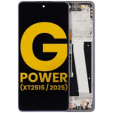 Motorola Moto G Power 5G (2025) Display + Frame - Late Gray Refurbished