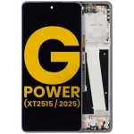 Motorola Moto G Power 5G (2025) Display + Frame - Late Gray Refurbished