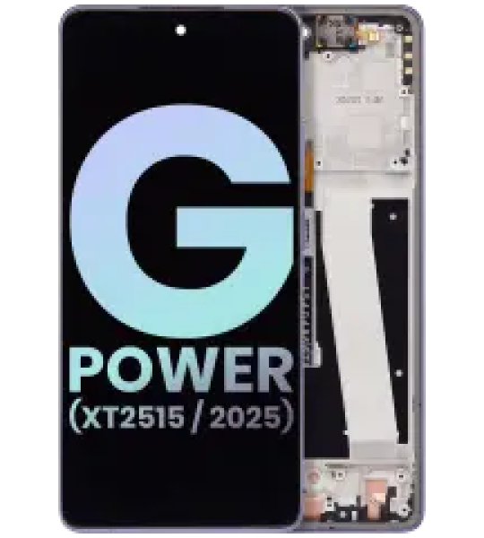 Motorola Moto G Power (2025) Display + Frame - Slate Gray SVP