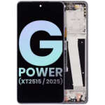 Motorola Moto G Power (2025) Display + Frame - Slate Gray SVP