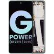 Motorola Moto G Power (2025) Display + Frame - Leaf Green SVP