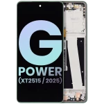 Motorola Moto G Power (2025) Display + Frame - Leaf Green SVP