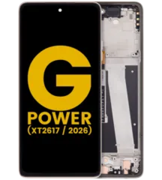 Motorola Moto G Power (2026) Display + Frame - Pure Cashmere Refurbished