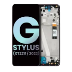 Motorola Moto G Stylus 4G (2022) Display + Frame - Metallic Rose SVP