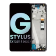 Motorola Moto G Stylus 4G (2022) Display + Frame - Metallic Rose SVP