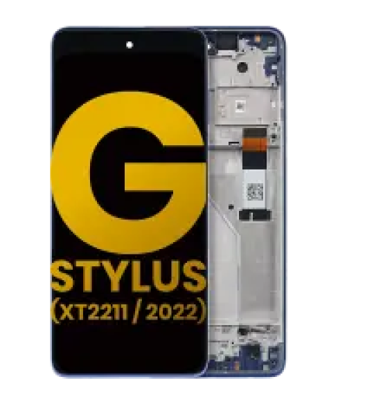 Motorola Moto G Stylus 4G (2022) Display + Frame - Twilight Blue Refurbished