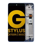 Motorola Moto G Stylus 4G (2022) Display + Frame - Twilight Blue Refurbished