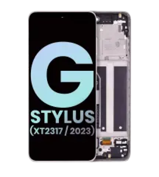 Motorola Moto G Stylus 4G (2023) Display + Frame - Pink SVP