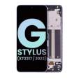 Motorola Moto G Stylus 4G (2023) Display + Frame - Blue SVP