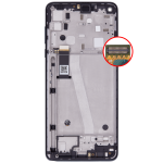 Motorola Moto G Stylus 5G (2021) Display + Frame - Cosmic Emerald SVP