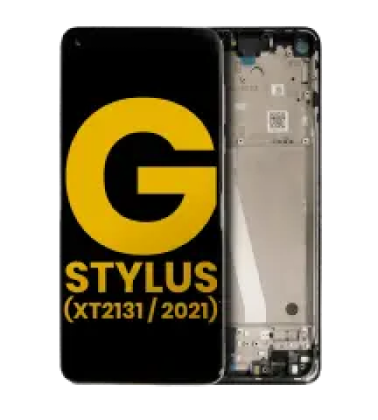 Motorola Moto G Stylus 5G (2021) Display + Frame - Cosmic Emerald Refurbished