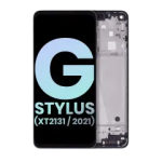 Motorola Moto G Stylus 5G (2021) Display + Frame - Cosmic Emerald SVP