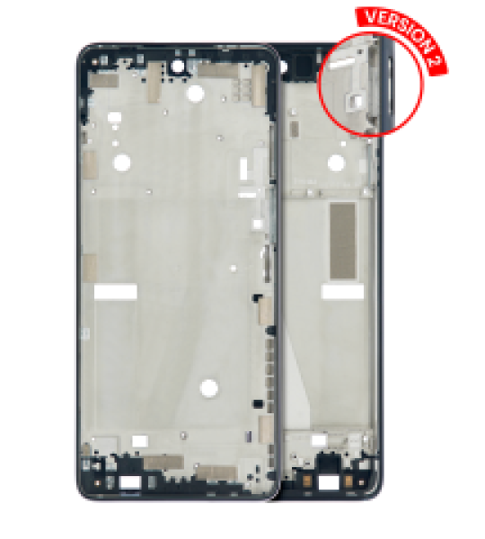 Motorola Moto G Stylus 5G (2022) Mid-Frame Housing - Steel Blue OEM-Equivalent