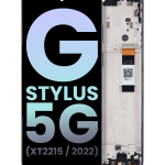Motorola Moto G Stylus 5G (2022) Display + Frame - Steel Blue SVP