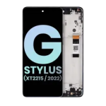 Motorola Moto G Stylus 5G (2022) Display + Frame - Steel Blue SVP