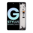 Motorola Moto G Stylus 5G (2022) Display + Frame - Steel Blue SVP