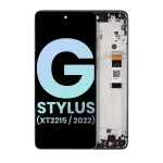 Motorola Moto G Stylus 5G (2022) Display + Frame - Steel Blue SVP