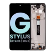Motorola Moto G Stylus 5G (2023) Display + Frame - Rose Champagne SVP