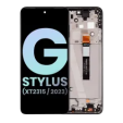 Motorola Moto G Stylus 5G (2023) Display + Frame - Cosmic Black SVP