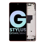 Motorola Moto G Stylus 5G (2024) Display + Frame - Scarlet Wave SVP