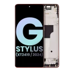 Motorola Moto G Stylus 5G (2024) Display + Frame - Scarlet Wave SVP