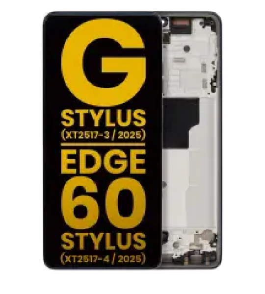 Motorola Moto G Stylus 5G (2025) / Edge 60 Stylus (2025) Display + Frame - Gibraltar Sea Refurbished