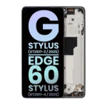 Motorola Moto G Stylus 5G (2025) / Edge 60 Stylus (2025) Display + Frame - Gibraltar Sea SVP