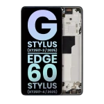 Motorola Moto G Stylus 5G (2025) / Edge 60 Stylus (2025) Display + Frame - Gibraltar Sea SVP