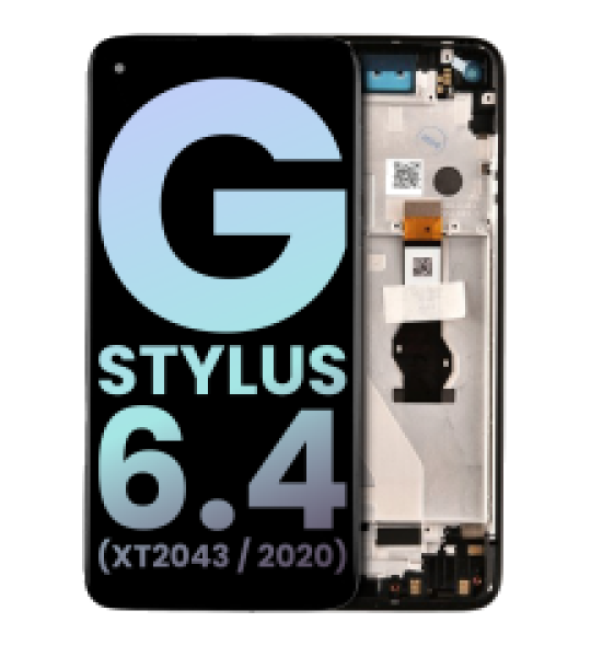 Motorola Moto G Stylus 6.4" Display + Frame - Mystic Indigo SVP