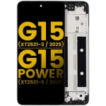 Motorola Moto G15 (2025) / G15 Power (2025) Display + Frame Refurbished