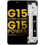 Motorola Moto G15 (2025) / G15 Power (2025) Display + Frame Refurbished