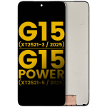 Motorola Moto G15 (2025) / G15 Power (2025) Display (No Frame) Refurbished