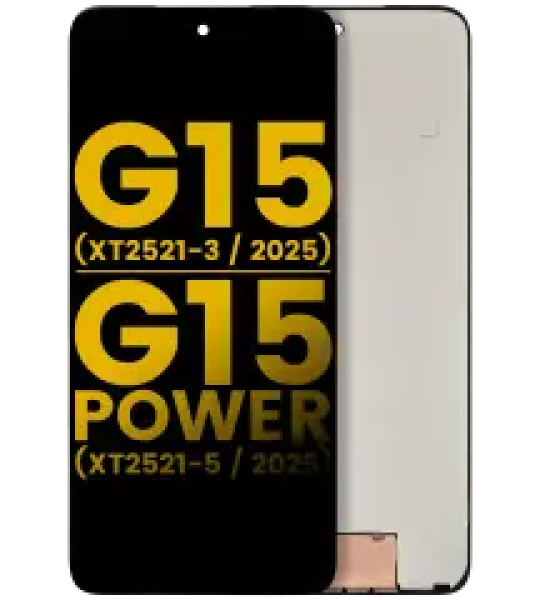 Motorola Moto G15 (2025) / G15 Power (2025) Display (No Frame) Refurbished